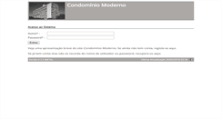 Desktop Screenshot of condominio-moderno.net